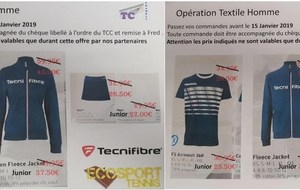 Tenues d'équipe du TCC