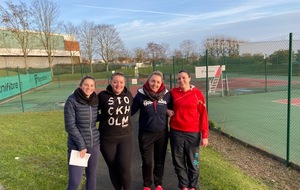 L'équipe 1 Senior Dames en finale