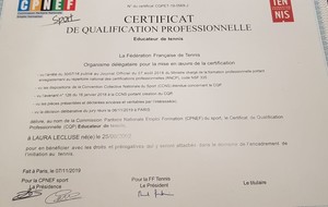 FELICITATIONS LAURA !!!!!