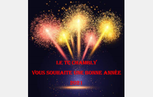 Le TC Chambly vous souhaite une Bonne Année 2021