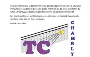 Nouvelle suspension des activités