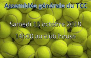 Assemblée générale du TC Chambly