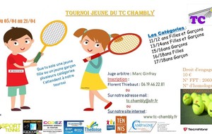 Tournoi jeunes Filles et Garçons du TC Chambly