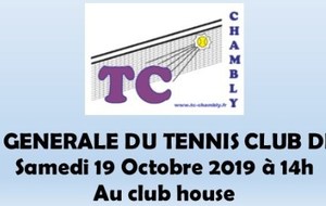Assemblée générale du TC Chambly