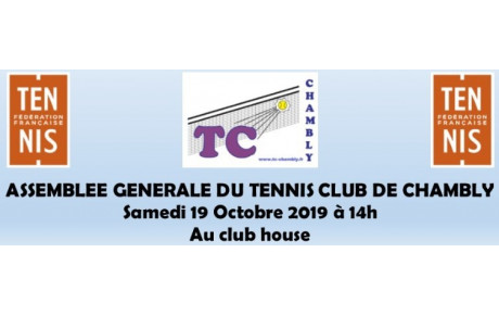 Assemblée générale du TC Chambly