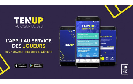 Réservation des terrains via Ten’up