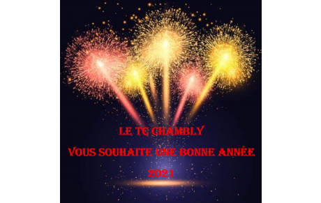 Le TC Chambly vous souhaite une Bonne Année 2021